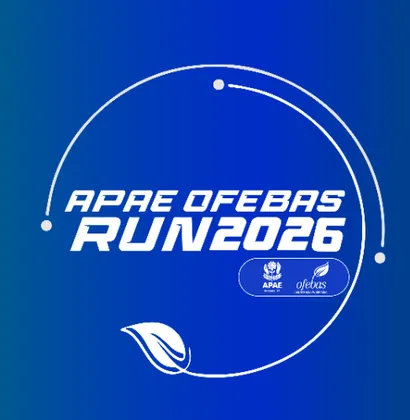 Imagem de divulgação da corrida Apae Ofebas Run 2026
