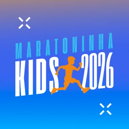 Imagem de divulgação da corrida Corrida Maratoninha Kids 2026