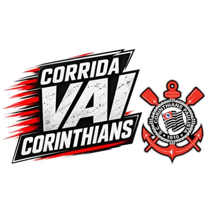 Imagem de divulgação da corrida Corrida Vai Corinthians