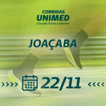 Imagem de divulgação da corrida Corridas Unimed Circuito Sc - 2026 - Etapa Joaçaba