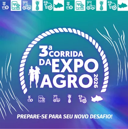 Imagem de divulgação da corrida 3ª Corrida Da Expoagro 2026