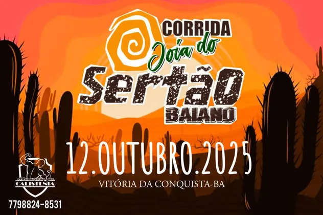 Imagem de divulgação da corrida Corrida Joia Do Sertão Baiano 2025