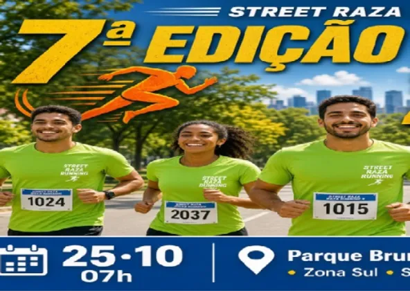 Imagem de divulgação da corrida 7º Agita Zona Sul - Corrida De Rua E Caminhada