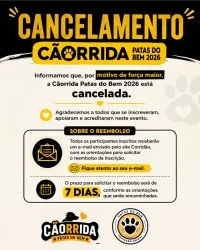 Imagem de divulgação da corrida Cãorrida Patas Do Bem Sd (Cancelado)