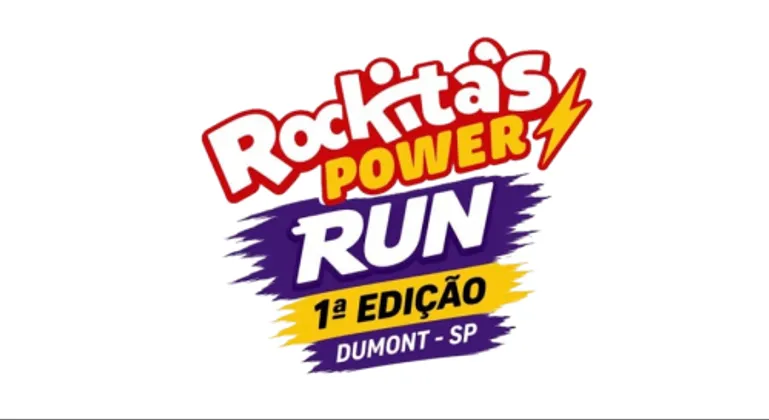 Imagem de divulgação da corrida Rockitas Power Run
