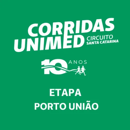 Imagem de divulgação da corrida Circuito De Corrida Unimed Sc 2024 - Porto União
