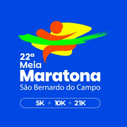 Imagem de divulgação da corrida 22ª Meia Maratona De São Bernardo Do Campo