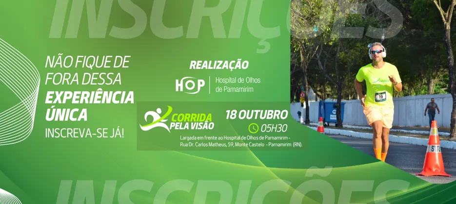 Imagem de divulgação da corrida Iii Corrida Pelo Visão