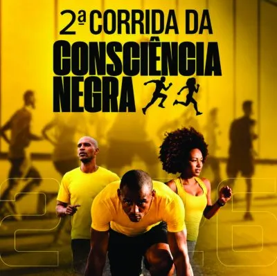 Imagem de divulgação da corrida 2ª Corrida Da Consciência Negra