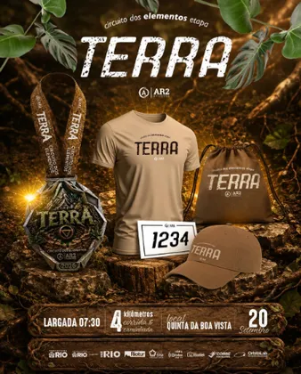 Imagem de divulgação da corrida Circuito Dos Elementos Etapa Terra
