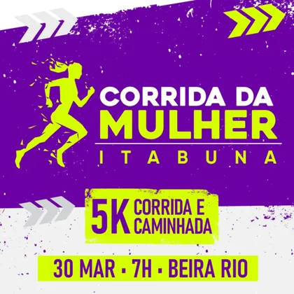 Imagem de divulgação da corrida Ii Corrida Da Mulher - Itabuna