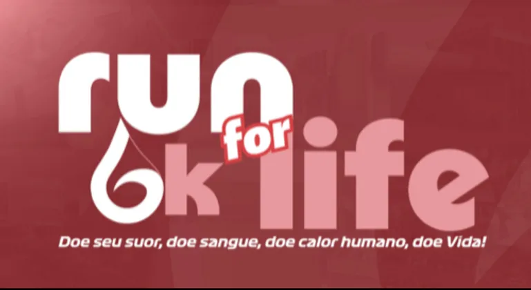 Imagem de divulgação da corrida Run for Life 2027