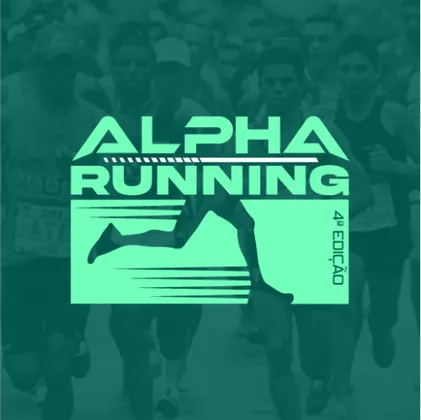 Imagem de divulgação da corrida 4ª Alpha Running
