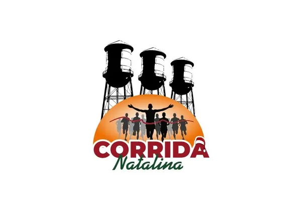 Imagem de divulgação da corrida Corrida Natalina 2024