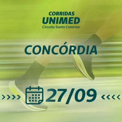 Imagem de divulgação da corrida Corridas Unimed Circuito Sc - 2026 - Etapa Concórdia