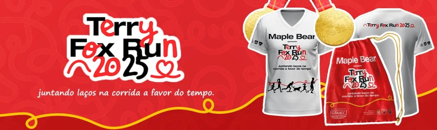 Imagem de divulgação da corrida Terry Fox Run 2025 - Teresina/Pi