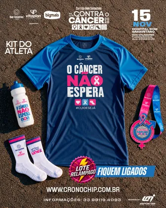 Imagem de divulgação da corrida Corrida Bom Samaritano Na Luta Contra O Câncer 2026