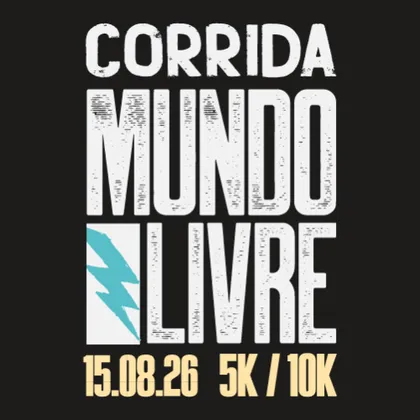 Imagem de divulgação da corrida Corrida Mundo Livre 2026