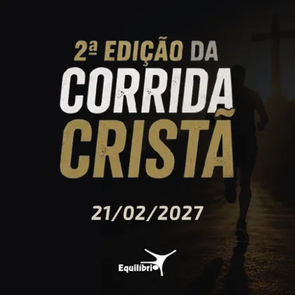 Imagem de divulgação da corrida 2° Edição Da Corrida Cristã