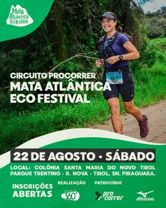 Imagem de divulgação da corrida 4ª Etapa Do Circuito Procorrer 2026 - Mata Atlântica Ecofestival