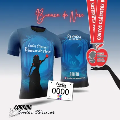 Imagem de divulgação da corrida Corrida E Caminhada Contos Clássicos - Branca De Neve