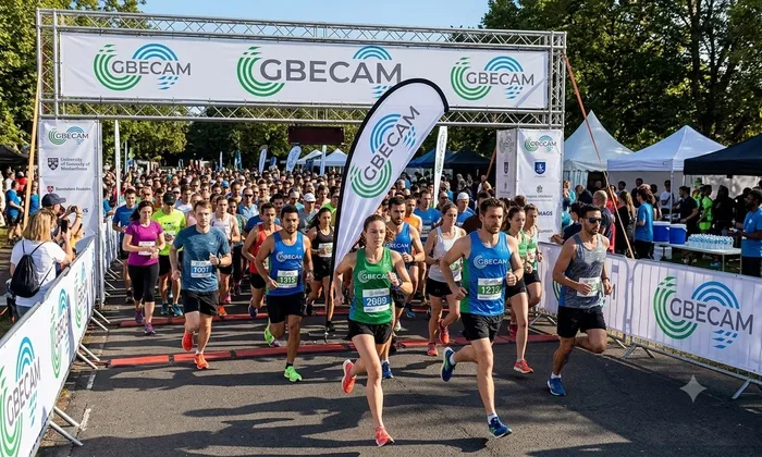 Imagem de divulgação da corrida Corrida Institucional GBECAM 2026