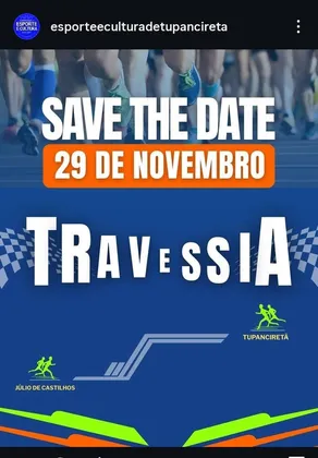 Imagem de divulgação da corrida 2a. EDICAO -TRAVESSIA JULIO DE CASTILHOS - TUPANCIRETÃ 2026 - Informações em breve