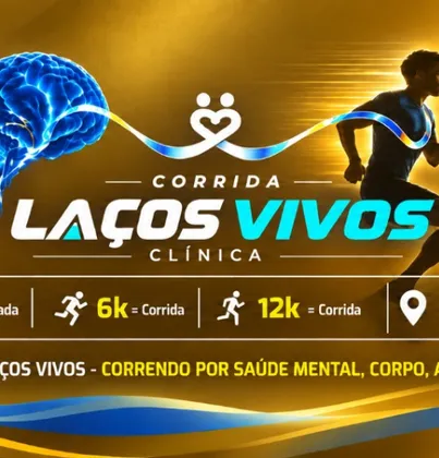 Imagem de divulgação da corrida 1ª Corrida Laços Vivos