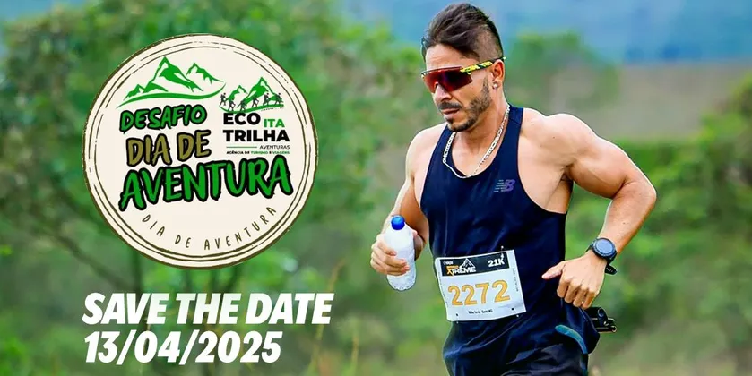 Imagem de divulgação da corrida Desafio Dia de Aventura - Santa Maria de Itabira (MG)