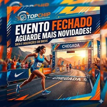 Imagem de divulgação da corrida Evento Fechado