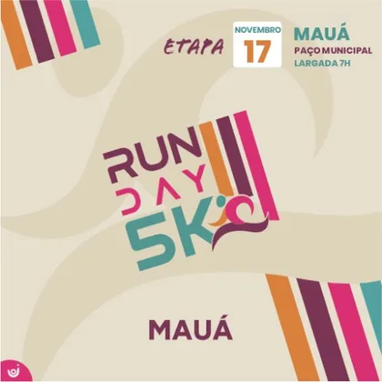 Imagem de divulgação da corrida Run Day - Etapa Mauá