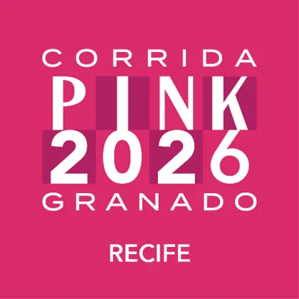 Imagem de divulgação da corrida Corrida Granado Pink Recife 2026