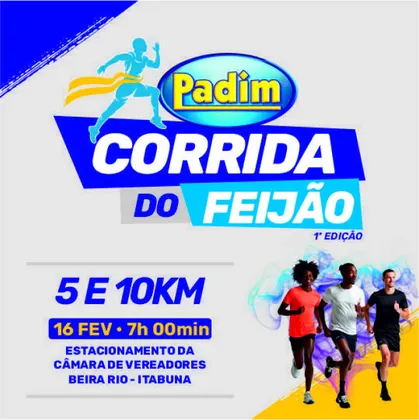 Imagem de divulgação da corrida Corrida Do Feijão
