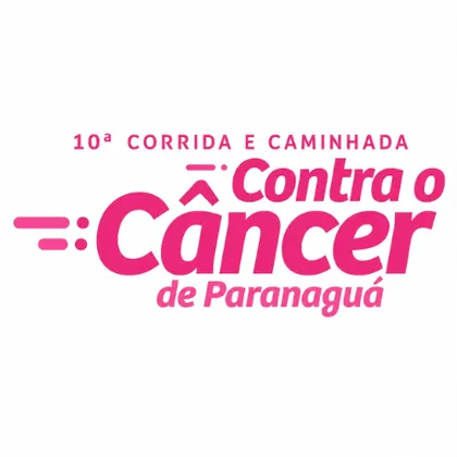 Imagem de divulgação da corrida 10ª Corrida E Caminhada Contra O Câncer De Paranaguá