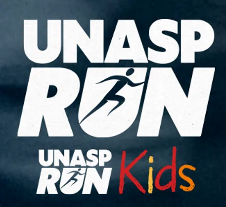Imagem de divulgação da corrida UNASP RUN e UNASP RUN KIDS