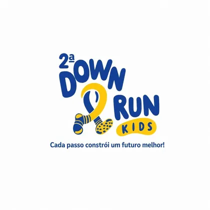 Imagem de divulgação da corrida Downrun Kids - 2ª Edição - 21/03/2027