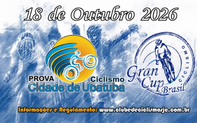Imagem de divulgação da corrida Prova Ciclismo Cidade De Ubatuba 2026