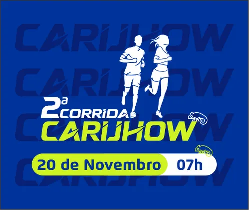 Imagem de divulgação da corrida 2ª Corrida Carijhow 2024