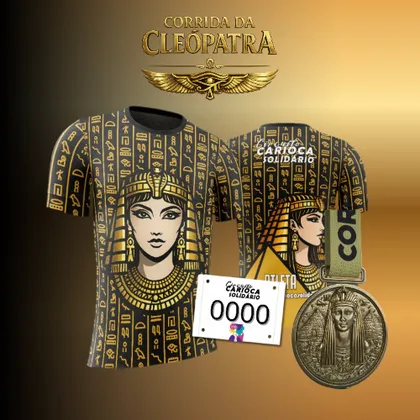 Imagem de divulgação da corrida Corrida Da Cleopatra