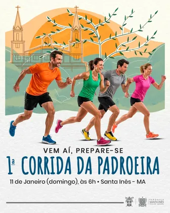 Imagem de divulgação da corrida 1ª Corrida Da Padroeira