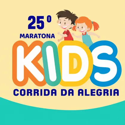 Imagem de divulgação da corrida 25° Maratona Kids - Corrida Da Alegria