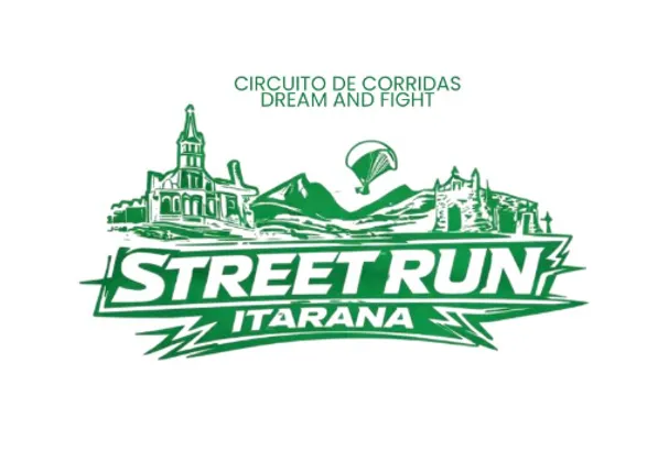 Imagem de divulgação da corrida 3ª  Street Run Itarana