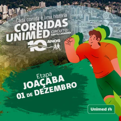 Imagem de divulgação da corrida Circuito De Corrida Unimed Sc 2024 - Joacaba