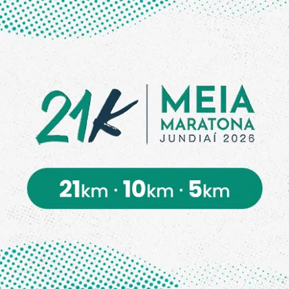 Imagem de divulgação da corrida 1ª Meia Maratona De Jundiaí