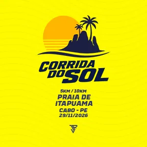 Imagem de divulgação da corrida Corrida do Sol - 2ª Edição   ( 3ª Etapa Desafio das Praias do Cabo)