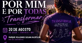 Imagem de divulgação da corrida Por Mim e Por Todas | 2° Edição - Transformar | Corrida e Caminhada 3 Km