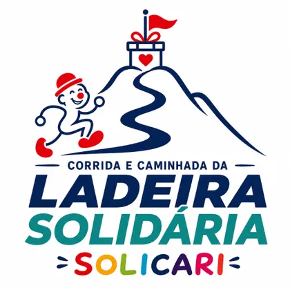 Imagem de divulgação da corrida 1ª Corrida e Caminhada da Ladeira Solidária - Solicari