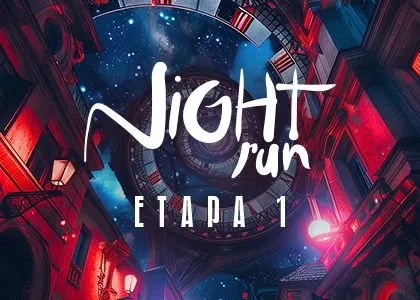 Imagem de divulgação da corrida Night Run 2025 - Etapa 1 - São Paulo