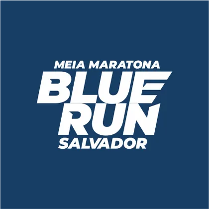 Imagem de divulgação da corrida Meia Maratona Blue Run Salvador 2026
