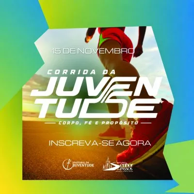 Imagem de divulgação da corrida Corrida Da Juventude 2026